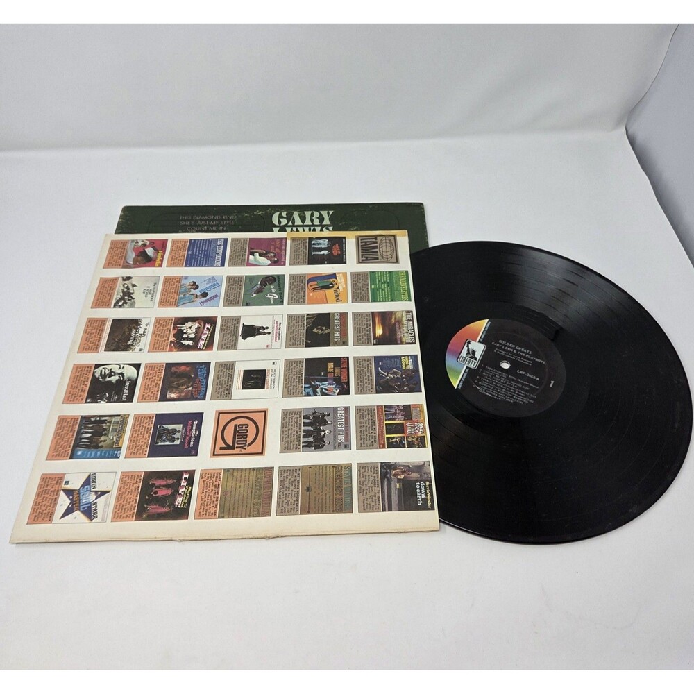 Gary Lewis & The Playboys Golden Greats LP Liberty LRP-3468 Mono Gatefold - Picture 4 of 8